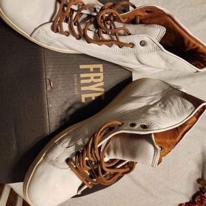 Frye walker midlace leather sneakee